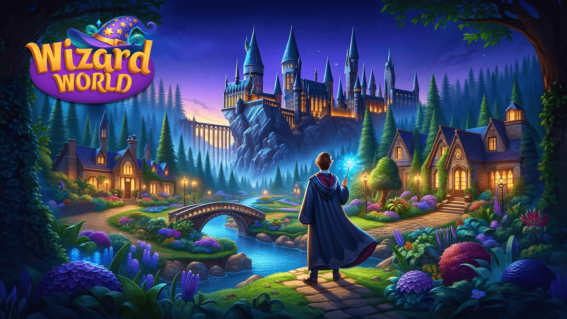 Wizard World: Magic Merge Game